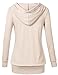Hoodie Sweatshirts for Women,Messic Women's Winter V-Neck Thick Knitted Sweatshirt Pullover Sweater Hoodie Top (XX-Large, Beige)