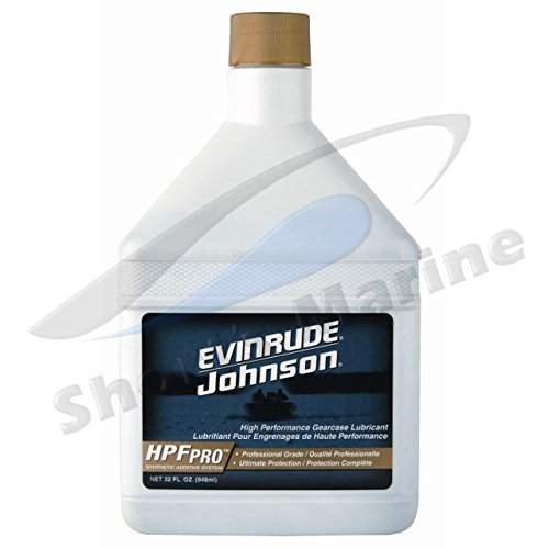 Brp Omc Johnson Evinrude ETec Hpf Pro Gearcase Lube 32Oz. For Outboards & Sterndrives Oem