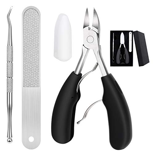 HIBOX 3 in 1 Ingrown Toenail Tools, surgical stainless pedicure