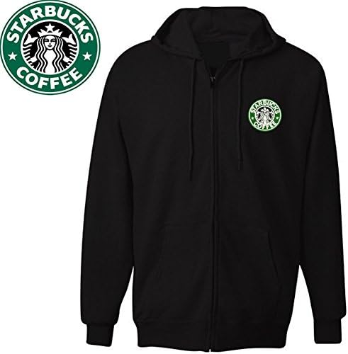 Starbucks Coffee uniform Zipper Hoodie Sweather shirt Jacket Souvenier Gift Unique