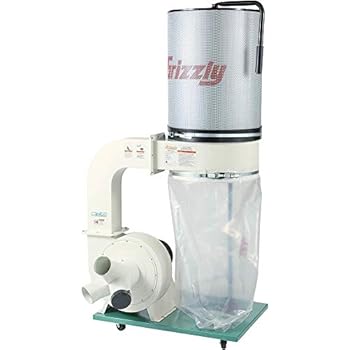grizzly collector dust canister aluminum impeller hp polar bear series vacuum
