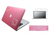 E-Citi Pink Hello Kitty Hard Shell Case Cover for Macbook Pro 13.3