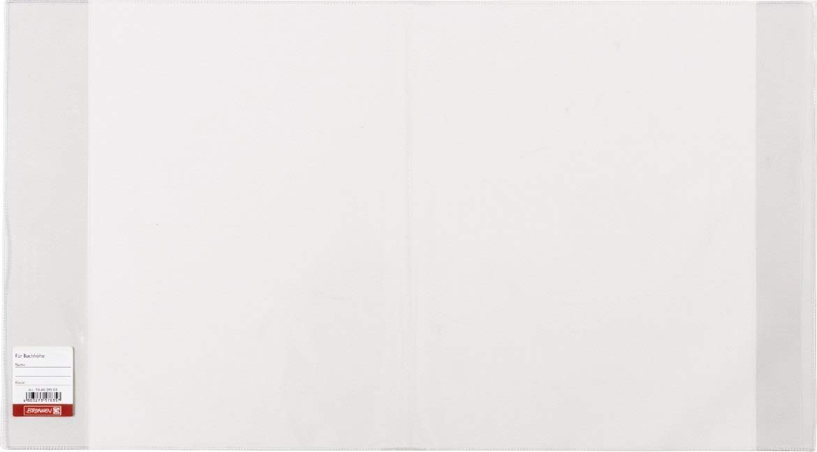 Brunnen Suitable Book Protector, Clear Buchhöhe 31,5 cm Clear