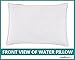MODERNJOE'S Luxurious Water Pillow - Queen Size with Double Piped Edge - Fully Adjustable Orthopedic Support Waterbase Pillow Hotel Collection by Modern Joes