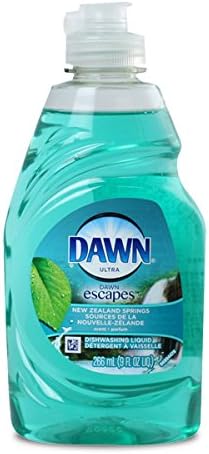 Dawn Ultra Escapes Dishwashing Liquid, New Zealand Springs, 9 Ounce Travel Pack