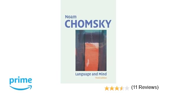 Chomsky Language And Thought Pdf