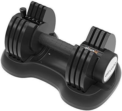 Ativafit 可変式ダンベル 腕立て伏せ アジャスタブルダンベル 多段階重さ調節可能 2 5kg 12 5kg ダンベル 可変式 筋力トレーニング 筋トレ ダイエット シェイプアップ ベンチプレス 静音