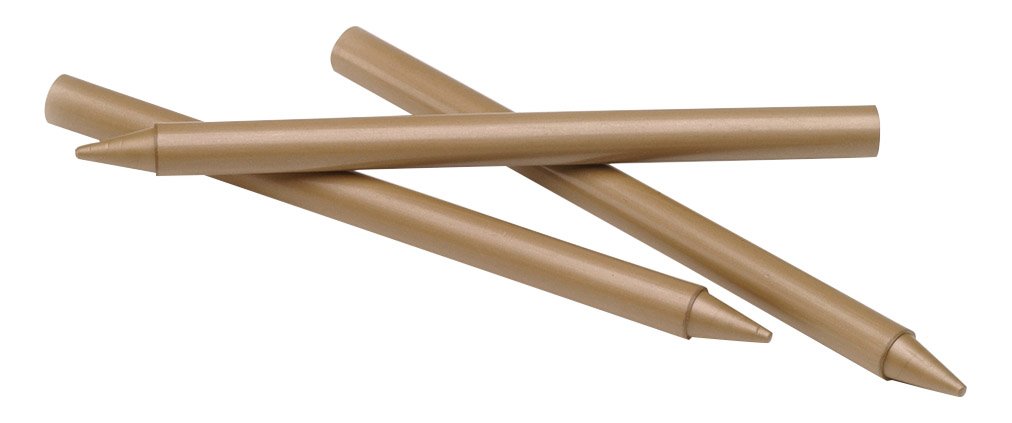 Jovi - Plasticolor, case with 25 plastic waxes, gold colour (92538)