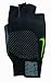 Nike Men's Lock Down Training Gloves (Black/Volt, Medium)