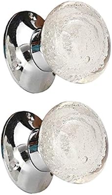 Perilla Home Crystal Glass Handles Pull Knobs For Drawers And