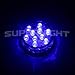BINZET IR Remote Controlled RGB Submersible LED Lights AA Battery Operated LED Accent Lights for Lighting Up Vase, Bowl, Fish Tank, Wedding, Centerpiece, Halloween, Party Lights(AA Batteries NOT included)