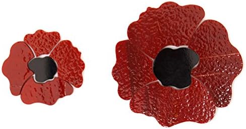 Red Poppy Fusible Pre-Cut 2 Pack - 90 Coe
