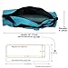 YogaAddict Yoga Mat Bag ‘Compact’ with Pocket, 28″ Long, Fit Most Mat Size, Extra Wide, Easy Access – Sky Bluethumb 3
