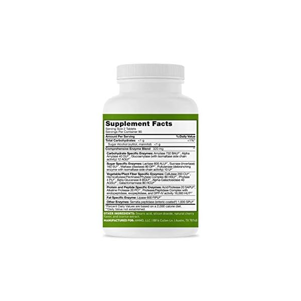 Dr Amy Myers Digestive Enzymes Chewable Complete Enzymes Support