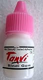 Bindi Tattoo Tikka Glue Gum New Bottle - Can Stick Used Bindi - India