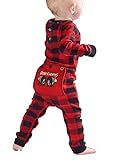 LazyOne Infant Flapjack Onesies (12 Months, Bear Cheeks)