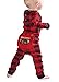 Plaid Bear Cheeks Flapjacks Baby Flapjack Onsie Pajamas by LazyOne | Adult Kid Infant Dog Family Matching Pajamas (12 MO)