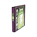 STAPLES 399979 Better 1-Inch D 3-Ring View Binder Plum (22158-Us)