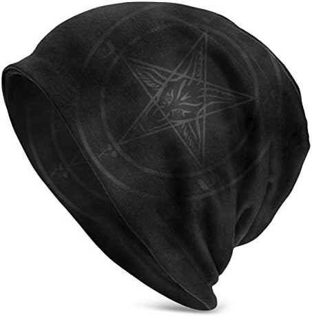 Storm Goat Pentagram Satanic Logo 