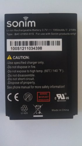 OEM Sonim Extended Life 1950mAh Battery for XP5560 BOLT XP STRIKE XP3410 ARMOR XP3400 OEM Sonim Extended Life 1950mAh Battery for XP5560 BOLT XP STRIKE XP3410 ARMOR XP3400