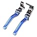 GZYF® Short Brake Clutch Levers For SUZUKI GSXR 600 750 06 - 10 / GSX-R 1000 05 06 Blue(F35 S35)