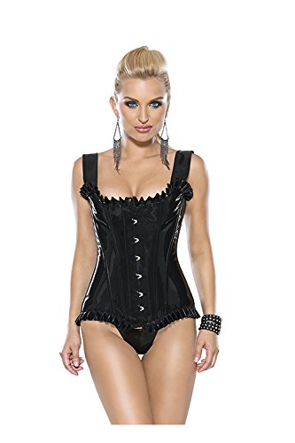 Roxana X-Large Pvc Corset and String