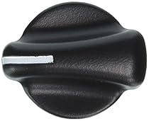Jeep Wrangler Black Replacement Climate Control Knob (1999-2006)