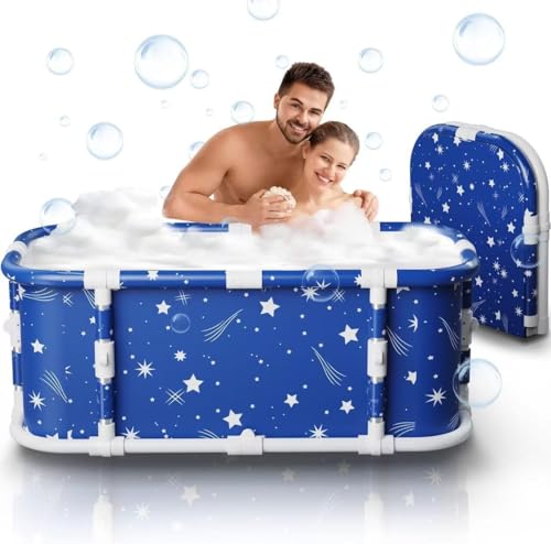 Kiseely Rectangular Portable Metal Bathtub 120cm No Installation Modern Polished Magic Star MP1