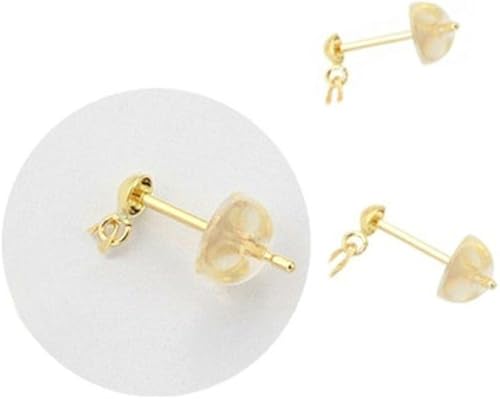 Amazon Co Jp K18 ピアスのパーツ 金具 部品 アクセサリーパーツ キャッチ18金 ダブルロック１８金 しっかり 保証刻印 日本製 密着ポスト式 ジュエリー