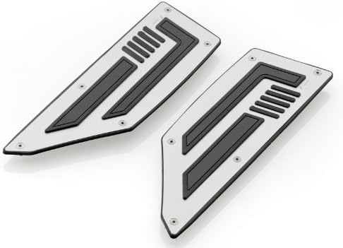 Pair Footstool Lower rizoma zyf012 a for Yamaha TMAX 530 2012 Onwards – Silver