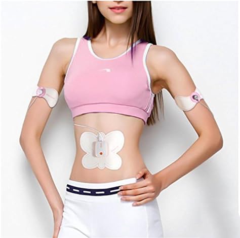 LIU-Abdominal Muscle Toner Body Toning EMS ，ABS Fit Weight Muscle Training Ab Belt Toning Gym Workout Machine, Smart Smartphone APP Bluetooth Connection Support For Men & Women