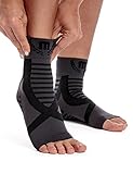 Mava Sports Ankle Support (Gray & Black, Large)