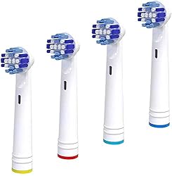 Replacement Brush Heads Compatible with OralB