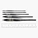 da Vinci Watercolor Series 498 Casaneo Paint Brush, Round Quill New Wave Synthetics, Size 0