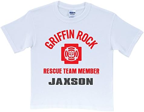 Transformers Rescue Bots Rescue Team White T-Shirt