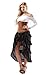Alivila.Y Fashion Womens Faux Leather Sexy Underbust Waist Training Corset 2686A-Brown-XL
