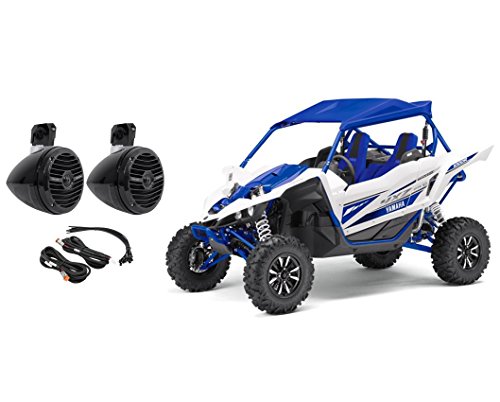 Rockford Fosgate MOTO-REAR2 Add-on Rear Speaker Kit for use with YXZ-STAGE2 and YXZ-STAGE3 Kits