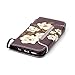 Firefish Galaxy S7 Case, [Kickstand] [Card/Cash Slots] Durable Leather Full Body Protection Wallet Case with Magnetic Closure Wrist Strap for Samsung Galaxy S7-Begonia Flower