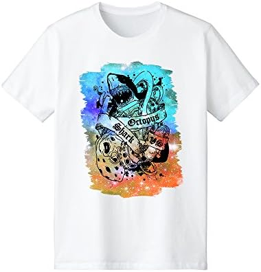 Graphic Starry Octopus Shark Creative Animals Short Sleeve T-Shirts Cotton