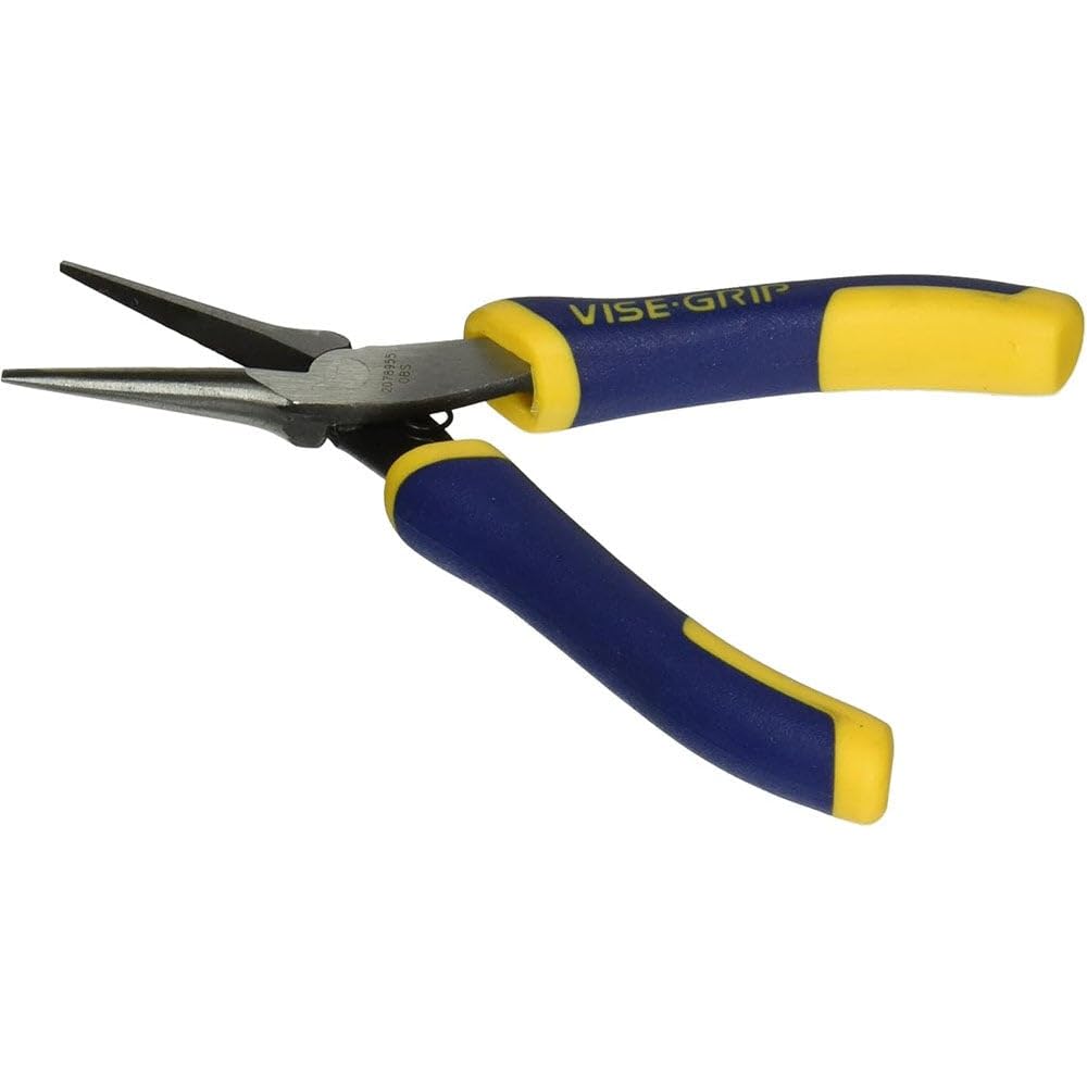 IRWIN Tools Vise-Grip Pliers, Needle Nose with Spring, 5-1/2-Inch (2078955)