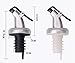SJT4Pcs olive oil dispenser with leak-proof cap for 16mm-19mm bottle mouth Used to pour oil, olive oil, vinegar, wine or salad dressing bottle dispenser + 1Pc folding funnel design