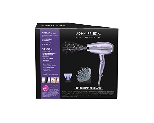 John Frieda Frizz Ease Salon Shine Hair Dryer  (packaging may vary) - Thumbnail 3
