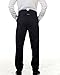 ThePirateDressing Steampunk Victorian Costume Architect Pants Trousers -Black (Large)