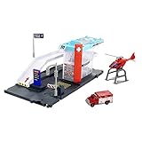 Matchbox Cars Playset, Action Drivers Helicopter