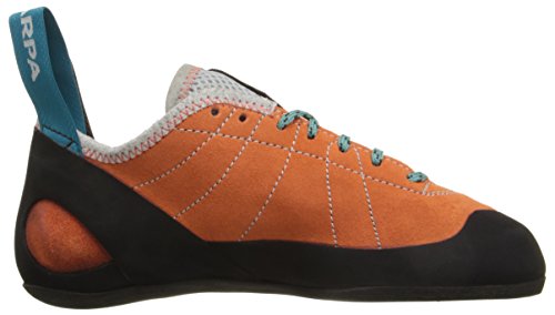 SCARPA Women's Helix WMN Climbing Shoe-W, Mandarin Red, 37.5 EU/6.5 M US