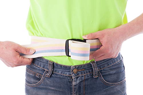 COW&COW Transfer and Walking Gait Belt with Quick Release Buckle for Caregiver Nurse Physical Therapist 2 inches(Navy Blue, 60inches)
