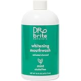Dr. Brite Natural Whitening Mouthwash, Alcohol-Free, Doctor Formulated to Prevent Bad Breath - Mint, 16 oz