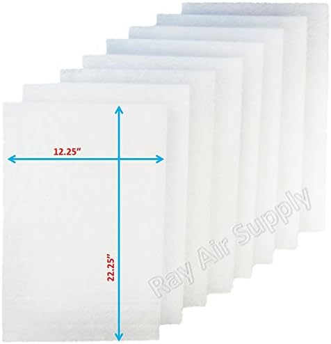 Tappan EAC-1 Air Cleaner Replacement Filter Pads 14x25 Refills (4 Pack)