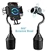 VABSCE Cup Holder Phone Mount, Universal Adjustable Gooseneck Cup Holder Cradle Car Phone Magnetic Mount