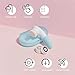 Vanity Planet Glowspin Spa Facial Brush Cleaning System - Gentle Exfoliator, Water-resistant - Suited for Sensitive Skin, Bombshell Blue